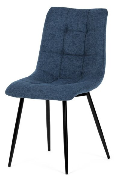 Sötétkék szövet étkezőszék, DCL-193 BLUE2