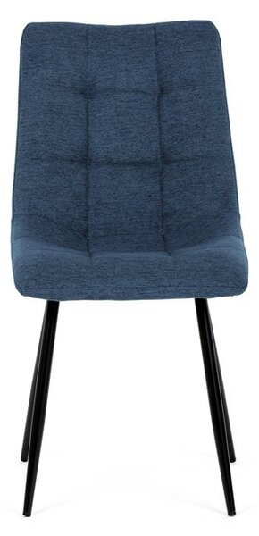 Sötétkék szövet étkezőszék, DCL-193 BLUE2