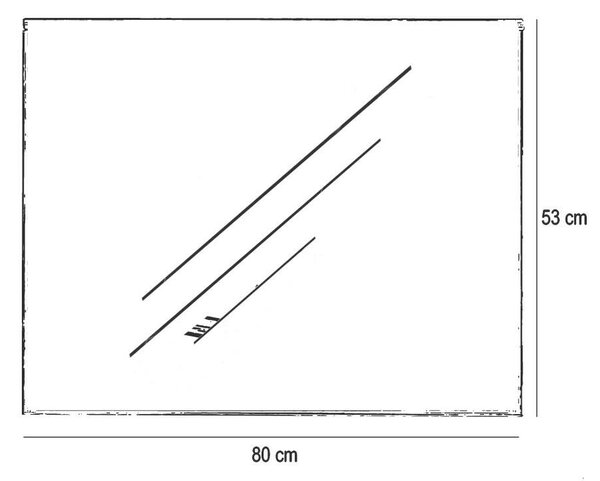 Porto Prime Fürdőszoba Bútor - 80 cm