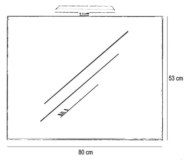 Porto Prime Fürdőszoba Bútor - 80 cm