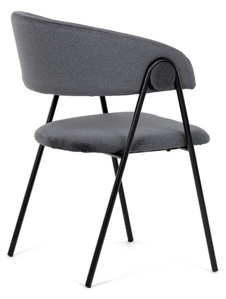 Szürke Bársony Étkezőszék. DCL-X7130 GREY2