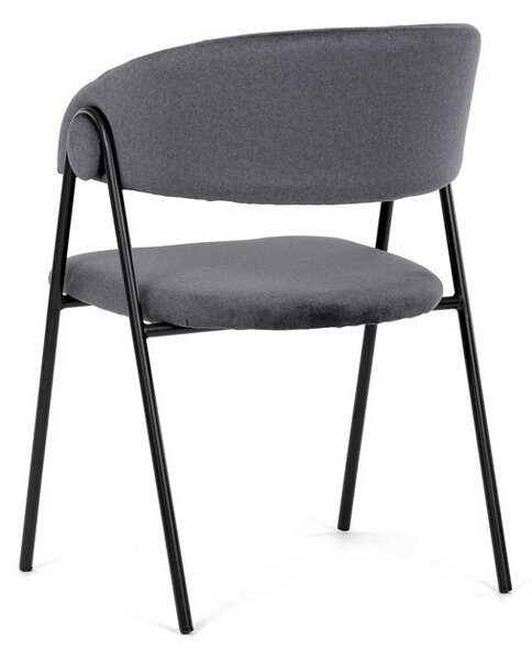 Szürke Bársony Étkezőszék. DCL-X7130 GREY2
