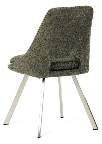 Zöld Bouclé Étkezőszék. DCL-W1174 GRN2