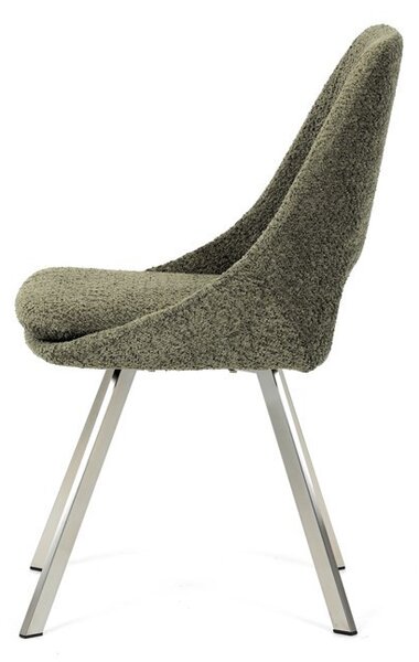 Zöld Bouclé Étkezőszék. DCL-W1174 GRN2