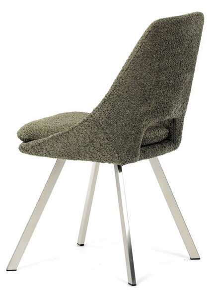 Zöld Bouclé Étkezőszék. DCL-W1174 GRN2