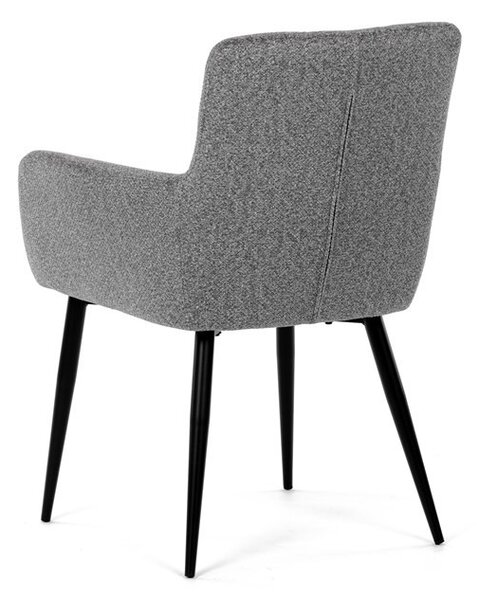 Szürke Szövet Étkezőszék, Ezüst Árnyalattal. DCH-P3146 SIL2