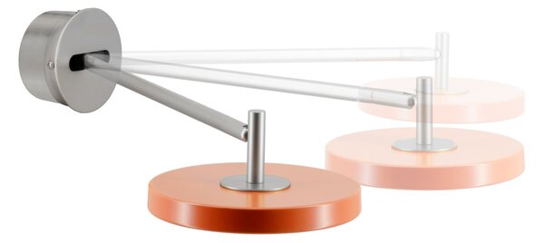 Spotlámpa UMAGE, Asteria Long, dimmable, Narancs, Nappali, Fém, Dizájn