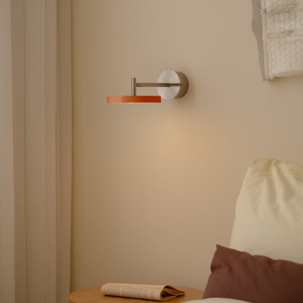Spotlámpa UMAGE, Asteria Short, dimmable, Narancs, Nappali, Fém, Dizájn