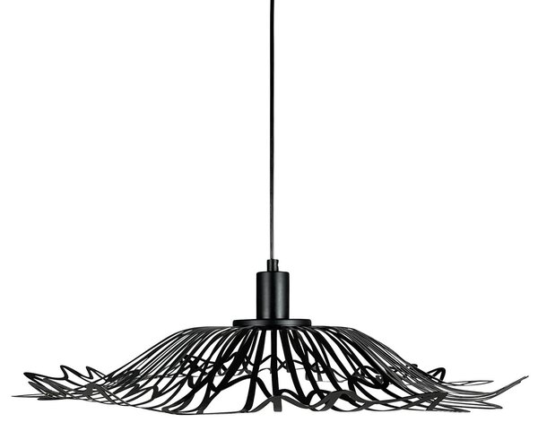 Függőlámpa Dyberg Larsen, Flora, dimmable, Fekete, Nappali, Fém, Dizájn