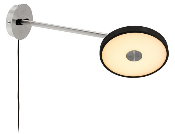 Fali Lámpa UMAGE, Asteria Long, dimmable, Fekete, Nappali, Fém, Dizájn