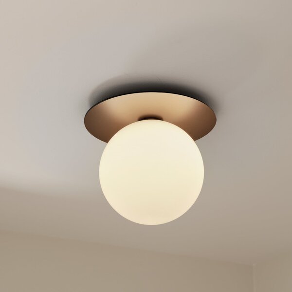 Fali Lámpa Nuura Aps, Liila 1, dimmable, Bronz / Öreg Sárgaréz, Fürdőszoba, Üveg, Skandináv