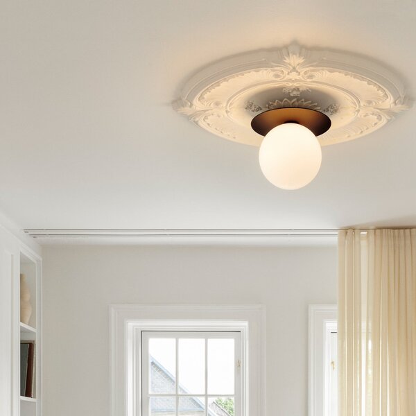 Fali Lámpa Nuura Aps, Liila 1, dimmable, Fehér, Fürdőszoba, Üveg, Skandináv