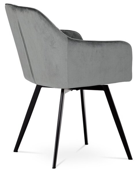 Szürke Bársony Étkezőszék. DCH-425 GREY4
