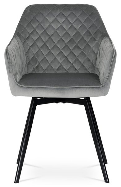 Szürke Bársony Étkezőszék. DCH-425 GREY4