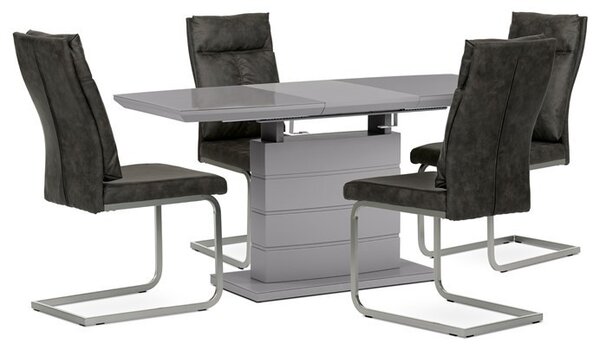 Szürke Vintage Szövet Étkezőszék. DCH-459 GREY3