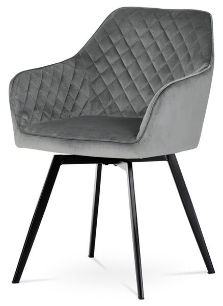 Szürke Bársony Étkezőszék. DCH-425 GREY4