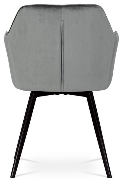 Szürke Bársony Étkezőszék. DCH-425 GREY4