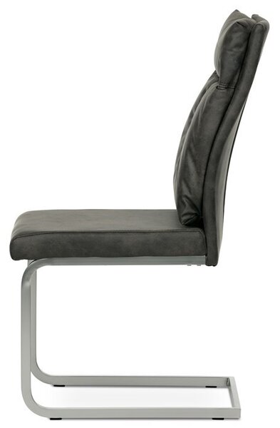 Szürke Vintage Szövet Étkezőszék. DCH-459 GREY3