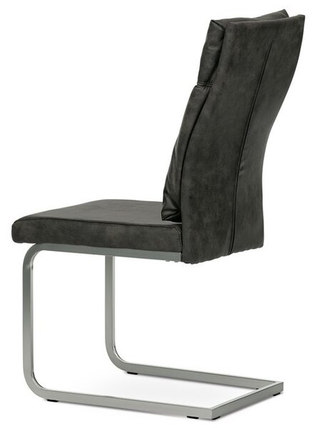 Szürke Vintage Szövet Étkezőszék. DCH-459 GREY3