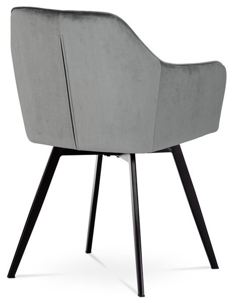 Szürke Bársony Étkezőszék. DCH-425 GREY4