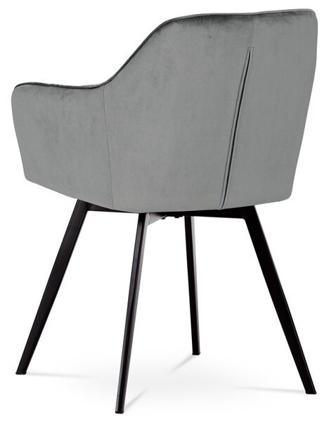 Szürke Bársony Étkezőszék. DCH-425 GREY4