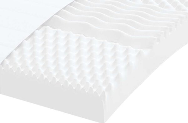 VidaXL 7 Zónás Habmatrac - 2 db - 100x200 cm