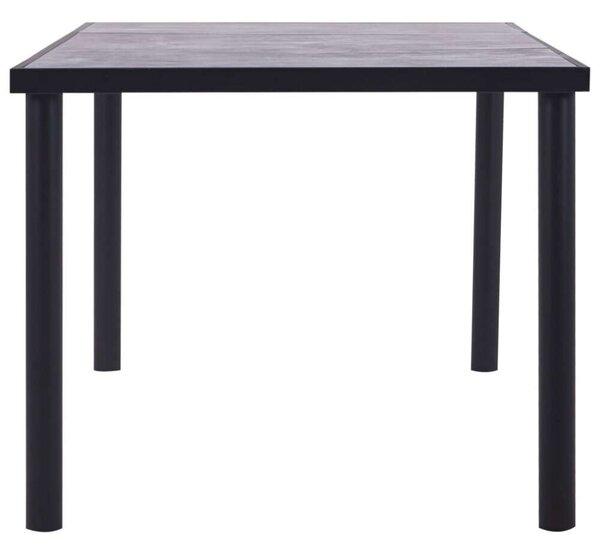 VidaXL Étkezőasztal - Betonhatású MDF - 200x100 cm
