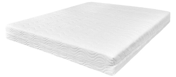 Best Sleep Silver Sleep Argentum 15 + 3 + 1 ortopéd matrac, 190x200x19 cm, poliuretán memóriahab, cérna ezüstionokkal, hipoallergén, steppelt huzat, közepes keménységű