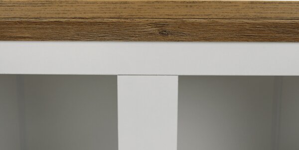 Vitrin Leoras MZ5 (fehér + grand tölgy)