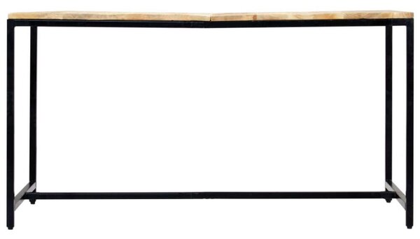 VidaXL Mangófa Étkezőasztal - Ipari Stílus - 140x70x75cm