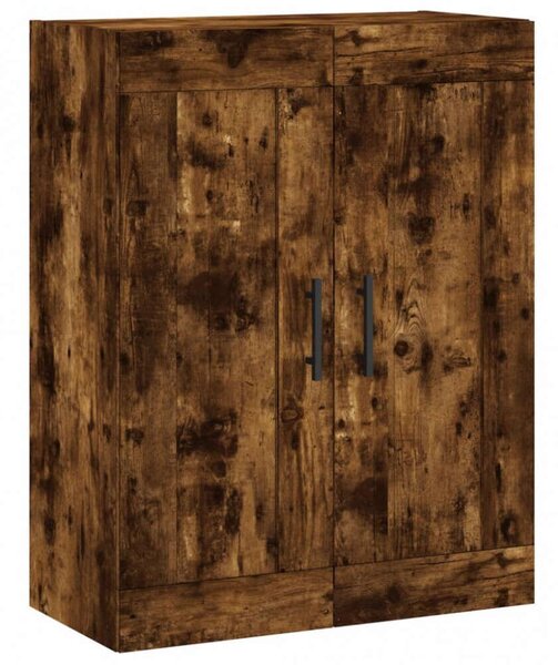 VidaXL füstös tölgy színű szerelt fa magasszekrény 69,5 x 34 x 180 cm