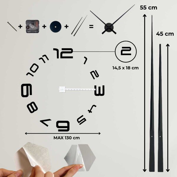 3D falmatricás óra - ARES