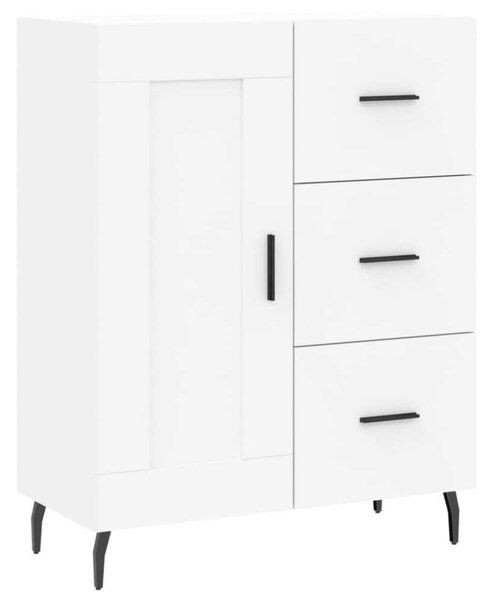 VidaXL Fehér Fa Tálalószekrény - 70x34x90 cm