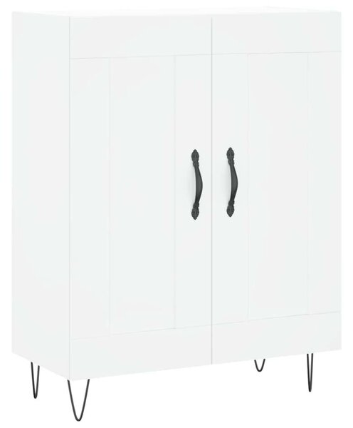 VidaXL Fehér Fa Magasszekrény - 180 cm