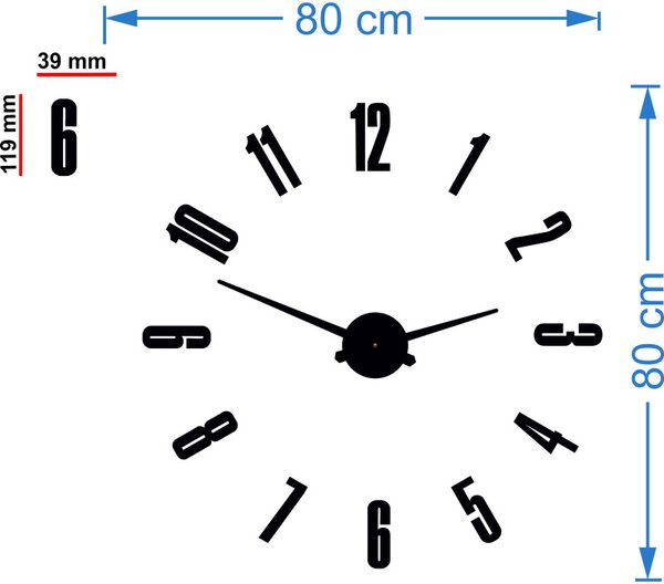 Modern falióra - ARAB