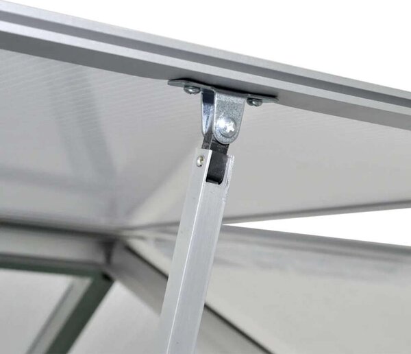 VidaXL Üvegház - Alumínium - 4,6 m²