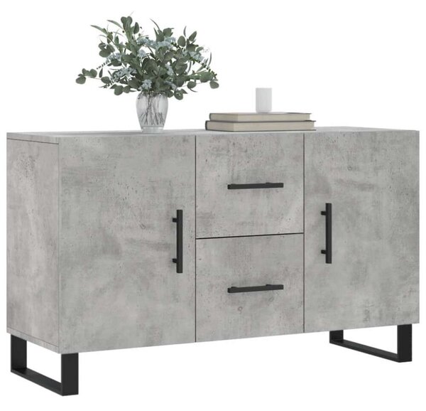 VidaXL betonszürke műfa tálalószekrény 100 x 36 x 60 cm