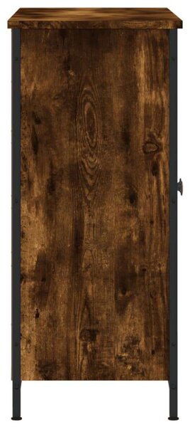 VidaXL Tálalószekrény - Füstös Tölgy - 100x33x75 cm