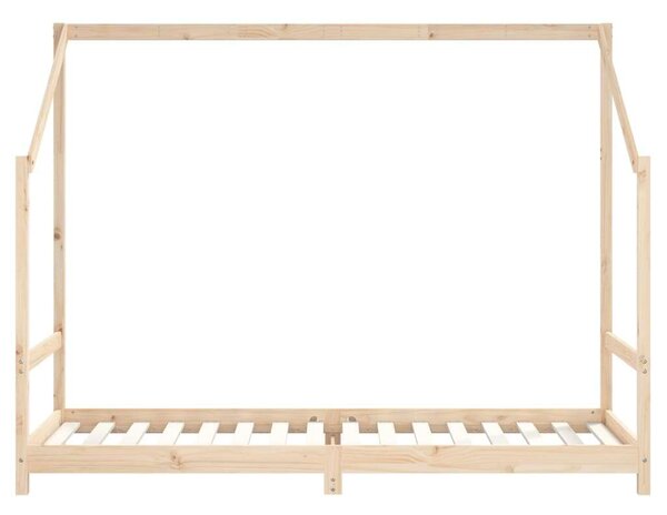 VidaXL gyerek tömör fenyőfa ágykeret 2 x (90 x 200) cm