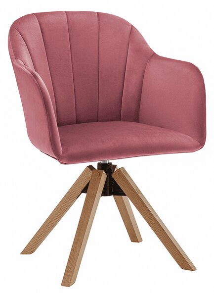 Irodai fotel Daine (bükk + régi rózsaszín). 1034257