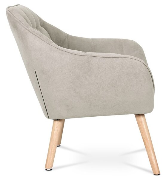 Ezüst Szövet Fotel. AK-321 SIL2