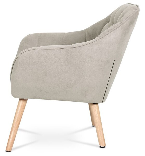 Ezüst Szövet Fotel. AK-321 SIL2