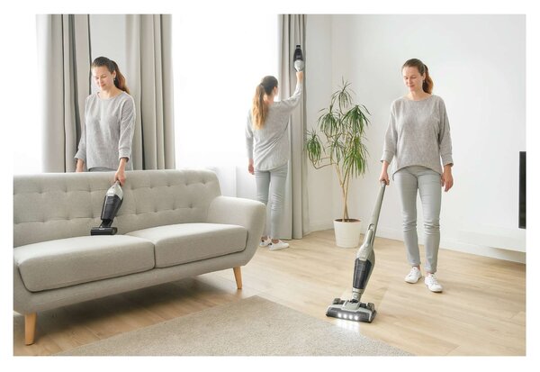 Sencor SVC 0618TI Vezeték Nélküli Álló Porszívó 100W, Szürke