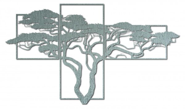 Háromrészes fa bonsai festmény - SKALICEF