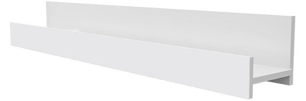 Fali polc Anrik AR17 (fehér + fényes fehér) 