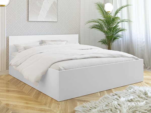 Z0ND0 Franciaágy 180 cm Noralan 180 (alpesi fehér) (ágyráccsal). 1104404