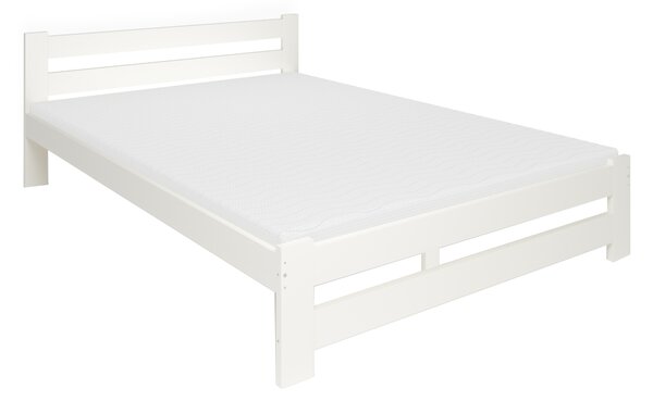 HEUREKA tömörfa ágy + MORAVIA matrac + ágyrács AJÁNDÉK, 180x200, fehér