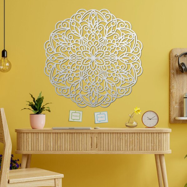 Fából készült mandala, falfestmény | TERRONY