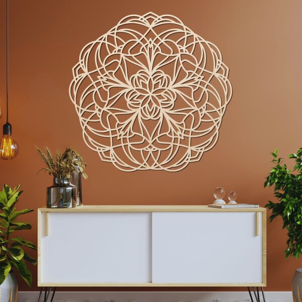 Egyedi fali dekoráció, béke mandala | SERENA