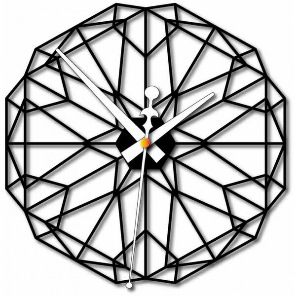 Geometrikus falióra rétegelt lemezből - CUDO
